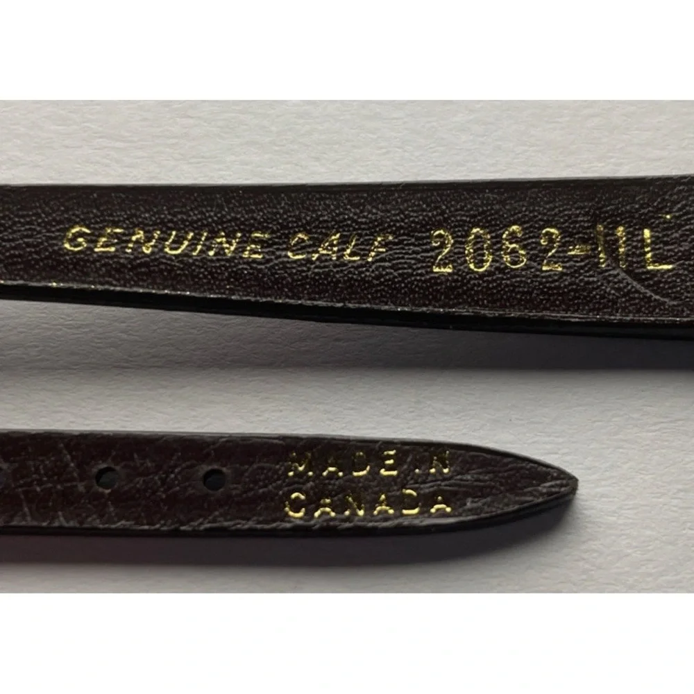 11mm Large Genuine Calf Watch Band 2062-11L Made In‎ Canada